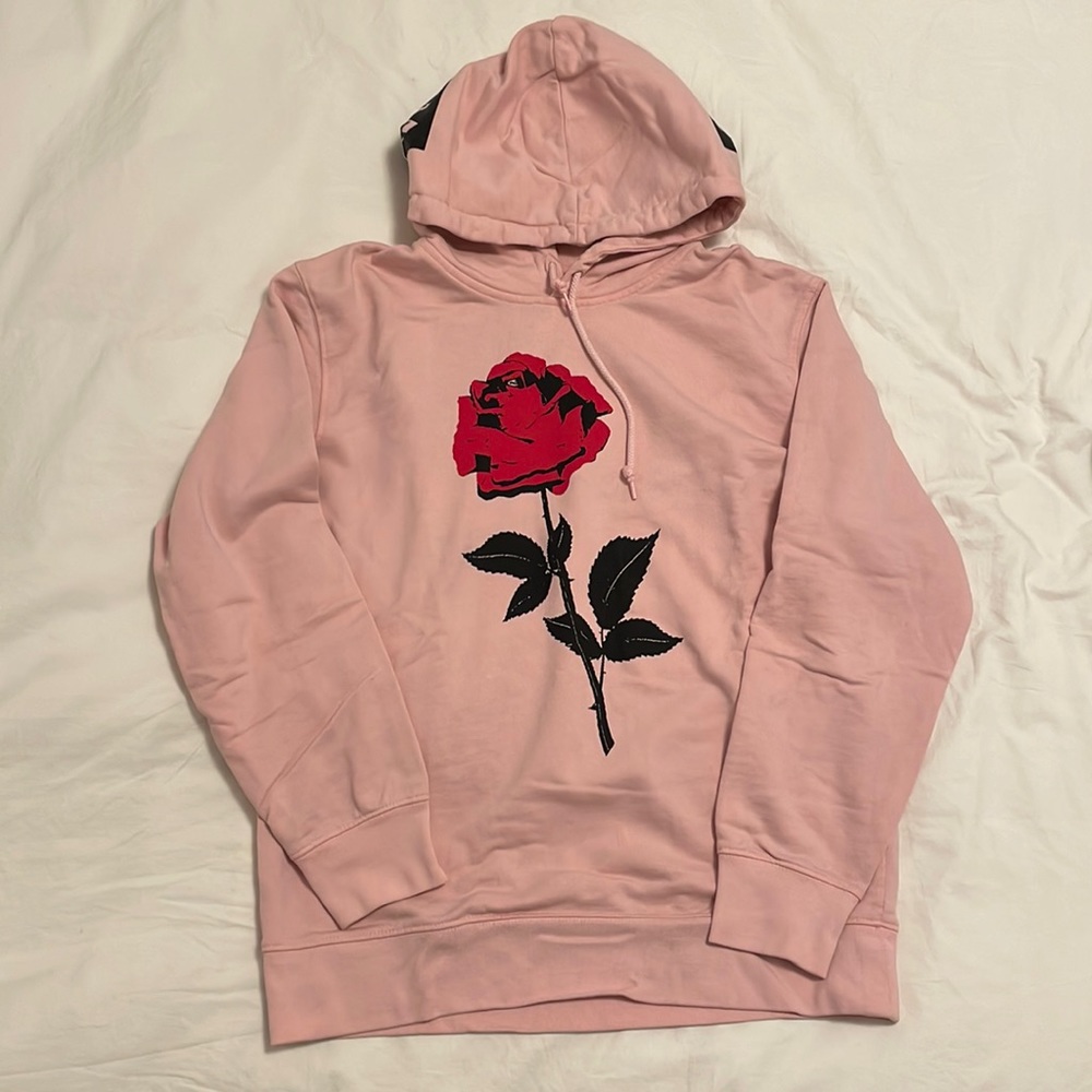 Carhartt WIP Radio Club Hoodie Rose Print PAM Men size XS